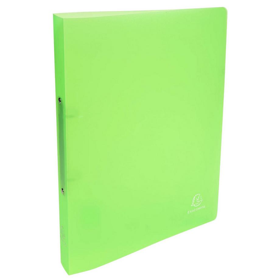 Exacompta Classeur 2 anneaux 20 mm polypropylène Chromaline - A4 - x 20  