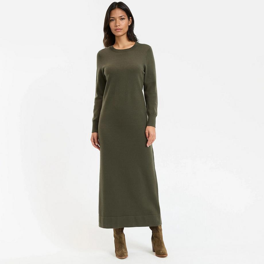 Langärmeliges Strickkleid