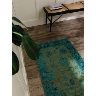 Benuta Tapis de couloir Frencie Turquoise  