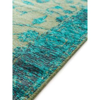 Benuta Tapis de couloir Frencie Turquoise  