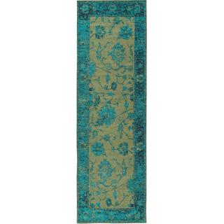 Benuta Tapis de couloir Frencie Turquoise  