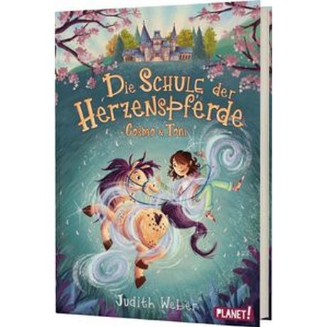 Die Schule der Herzenspferde 1: Cosmo & Toni Weber, Judith; Cavion, Elena (Illustrationen) Copertina rigida 