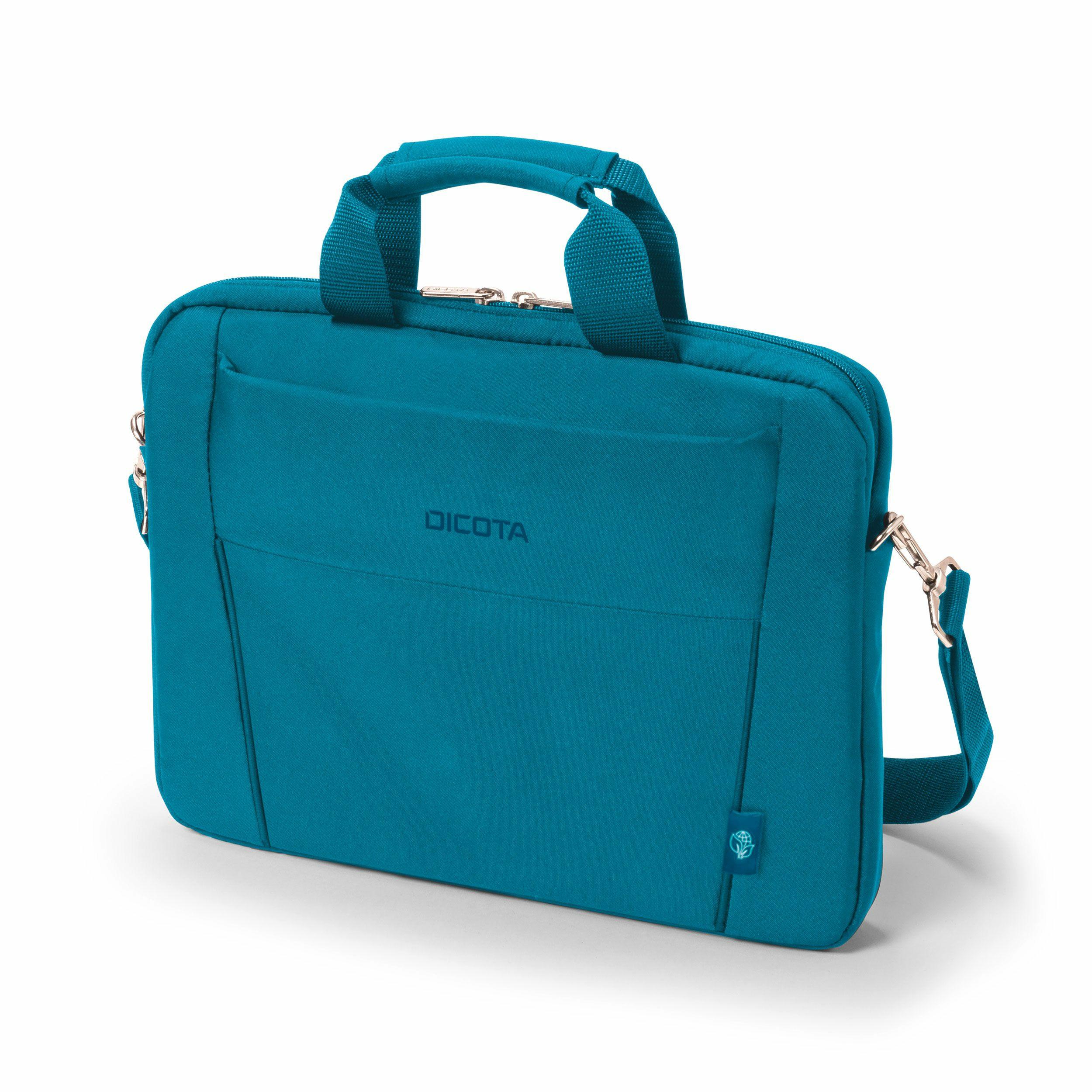 DICOTA  Eco Slim Case BASE 35,8 cm (14.1") Blu 