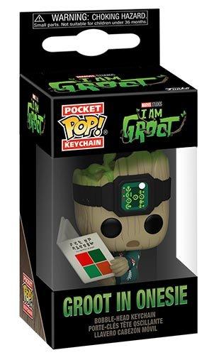 Funko  Key Funko POP! I Am Groot : Groot in Onesie w/Book 