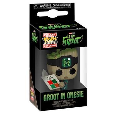 Key Funko POP! I Am Groot : Groot in Onesie w/Book