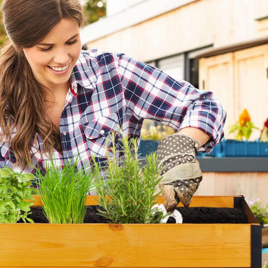 Northix Pflanztisch aus Holz  