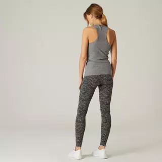 NYAMBA  Leggings Fit+ Fitness Baumwolle Damen grau Grau