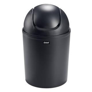 diaqua Poubelle cosm.Trend Frosted grande, anthracite transparent  