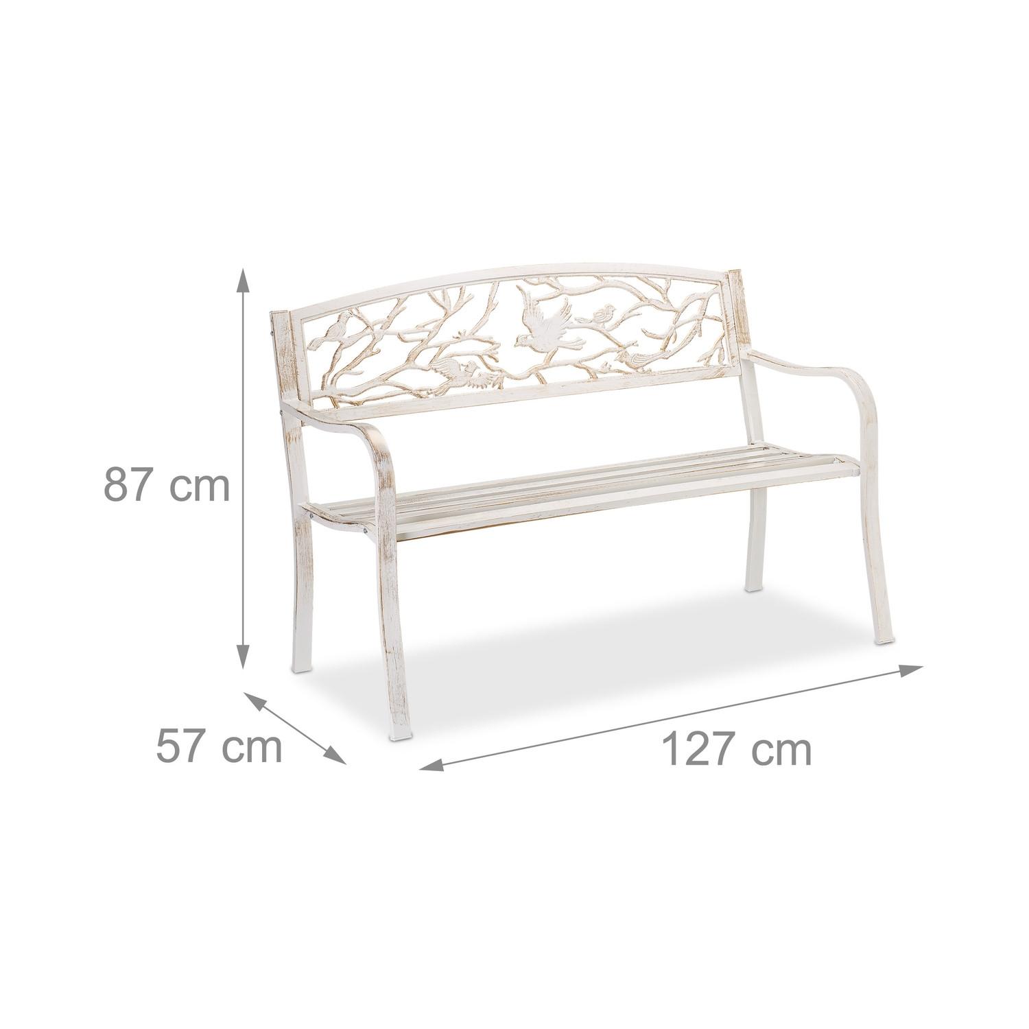 Northio Panchina da giardino a forma di uccello  