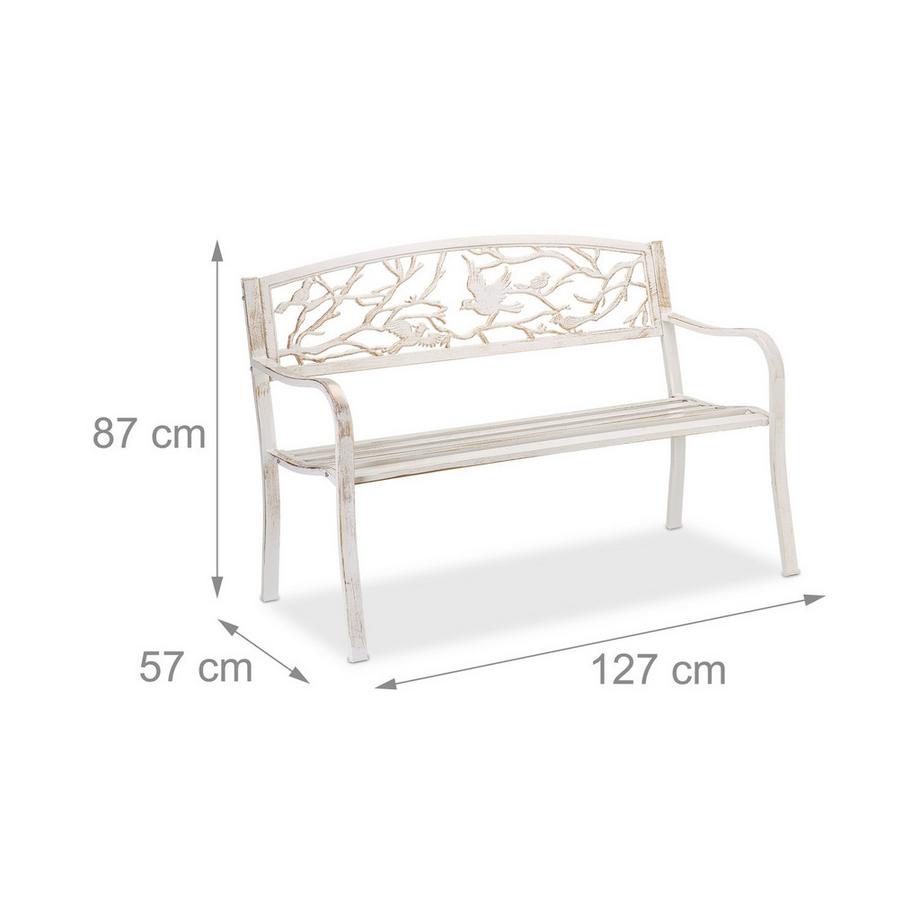 Northio Gartenbank im Vogeldesign  