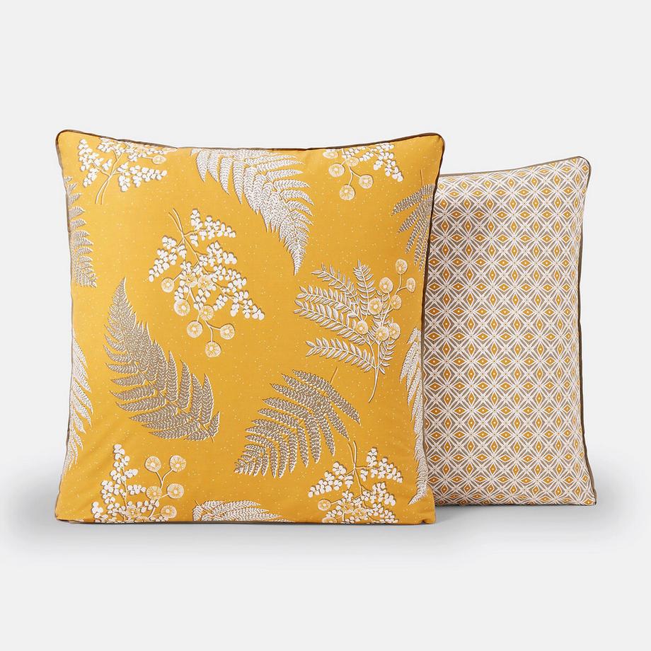 La Redoute Intérieurs Taie d'oreiller Fougère Percale de Coton  