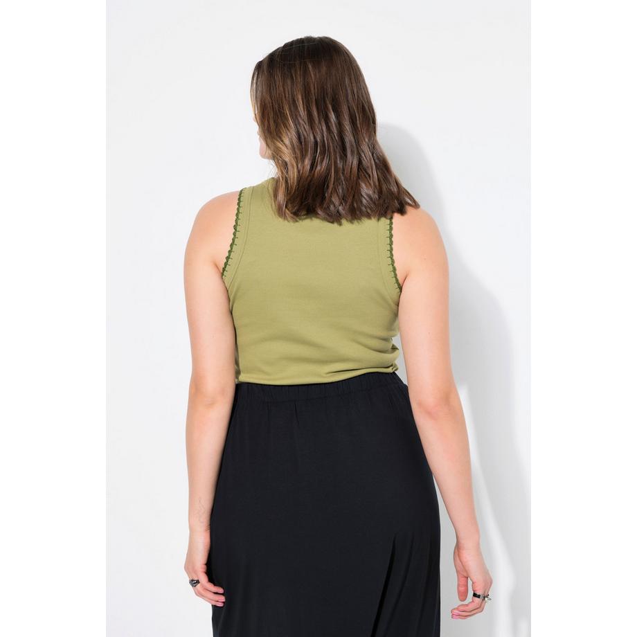 Studio Untold Top a costine Slim Basic Orlature colorate  