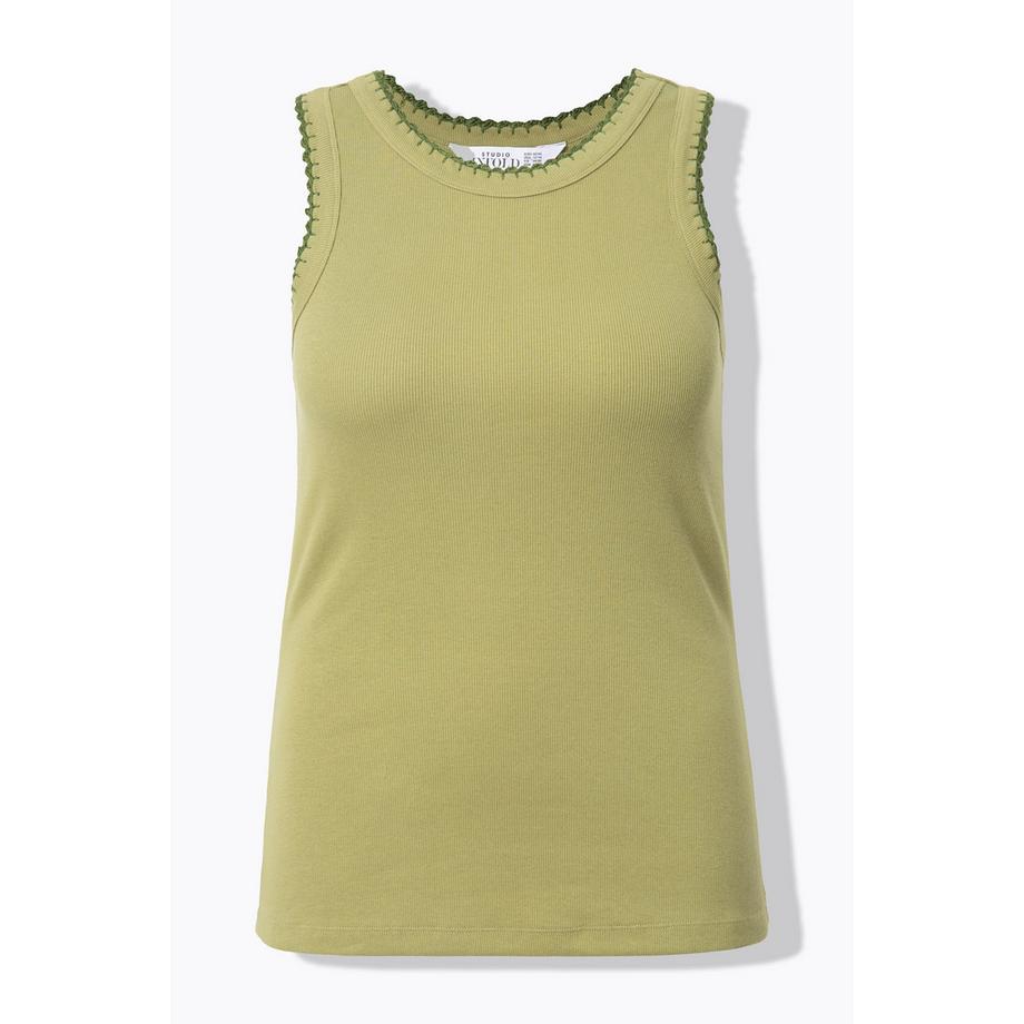 Studio Untold Top a costine Slim Basic Orlature colorate  