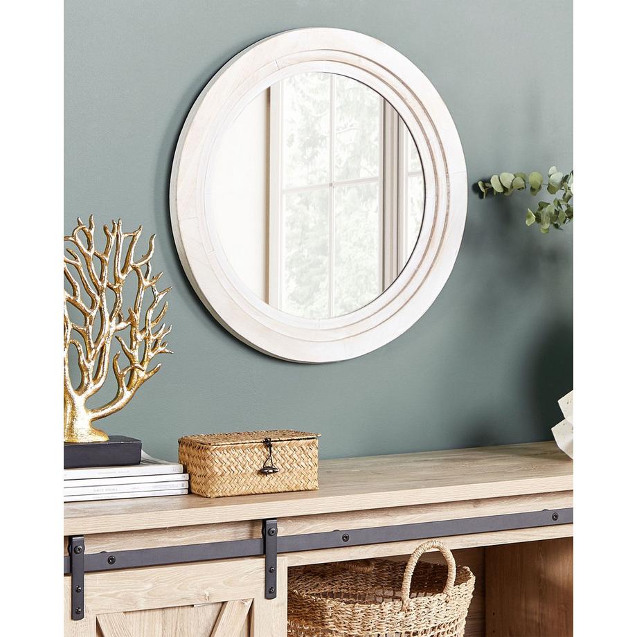Beliani Miroir en MDF Scandinave DELICIAS  
