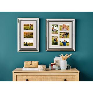 Beliani Cornice per 5 foto en Vetro Glamour DALABA  