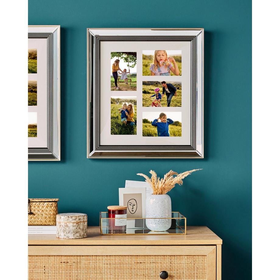 Beliani Cadre photo en Verre Glamour DALABA  