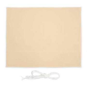 Voile d'ombrage rectangulaire blanc