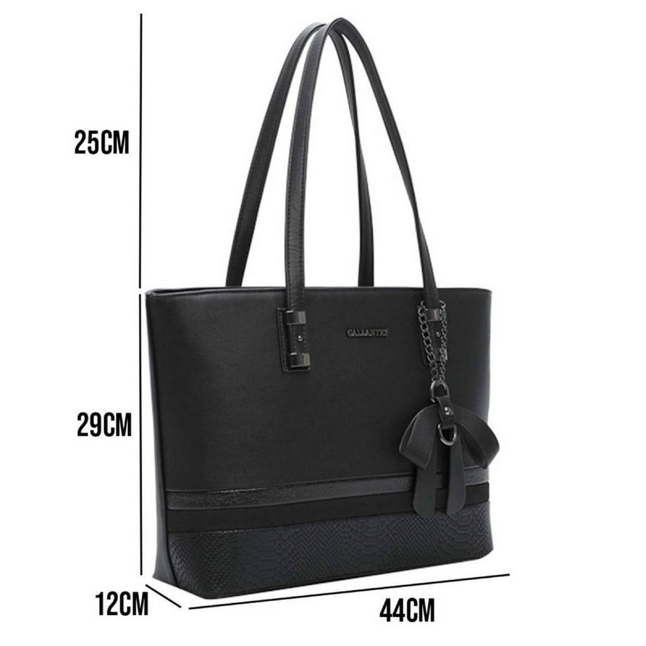 Gallantry Sac Cabas avec Nœud Décoratif  