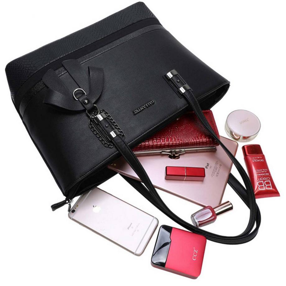 Gallantry Sac Cabas avec Nœud Décoratif  