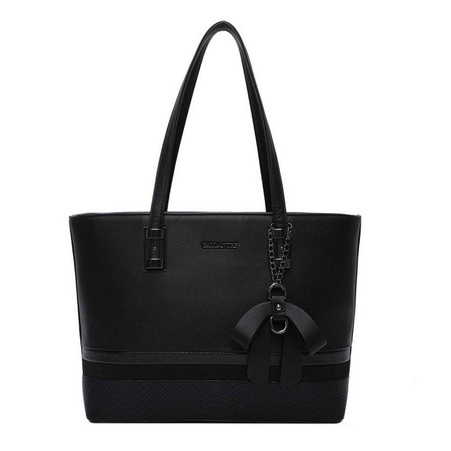 Sac Cabas avec Nœud Décoratif