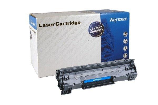 Image of Keymax KEYMAX RMC-Toner-Modul schwarz CB436AKEY zu HP LJ P1505 2000 Seiten - ONE SIZE