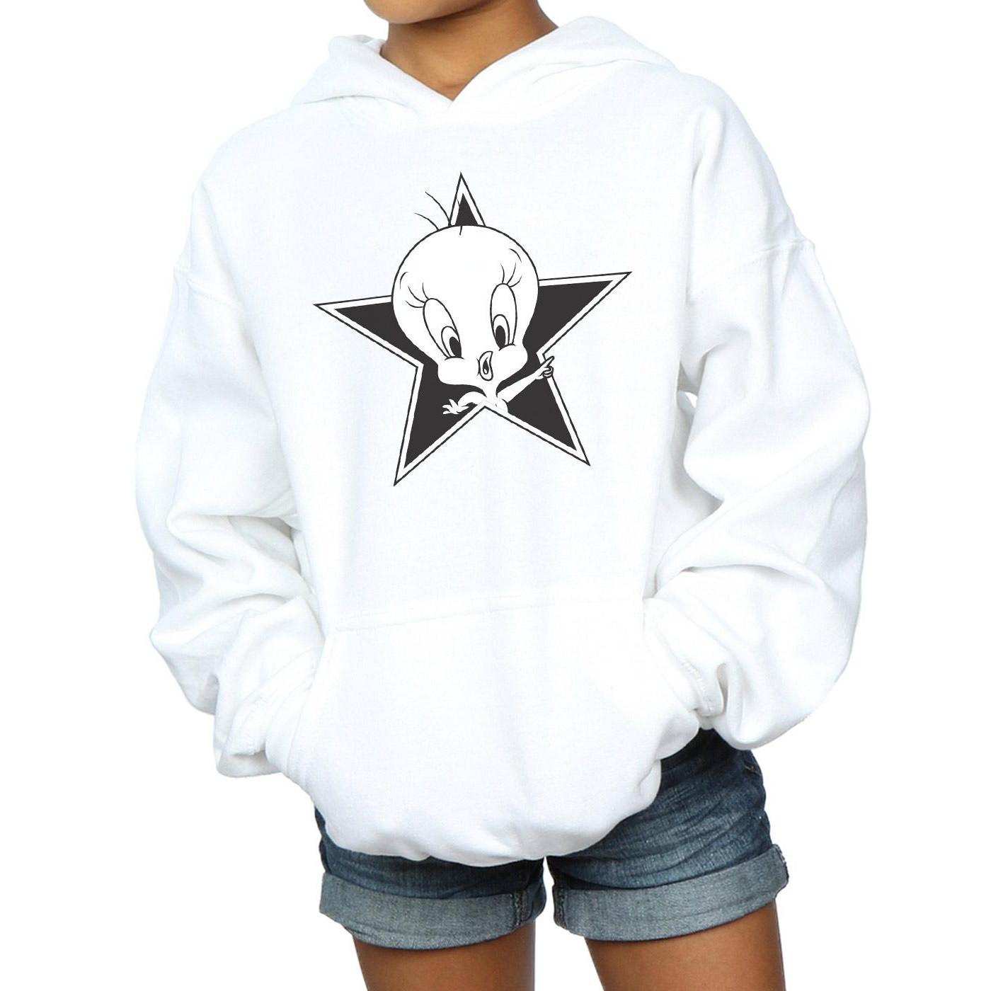 LOONEY TUNES  Tweety Pie Mono Star Kapuzenpullover 