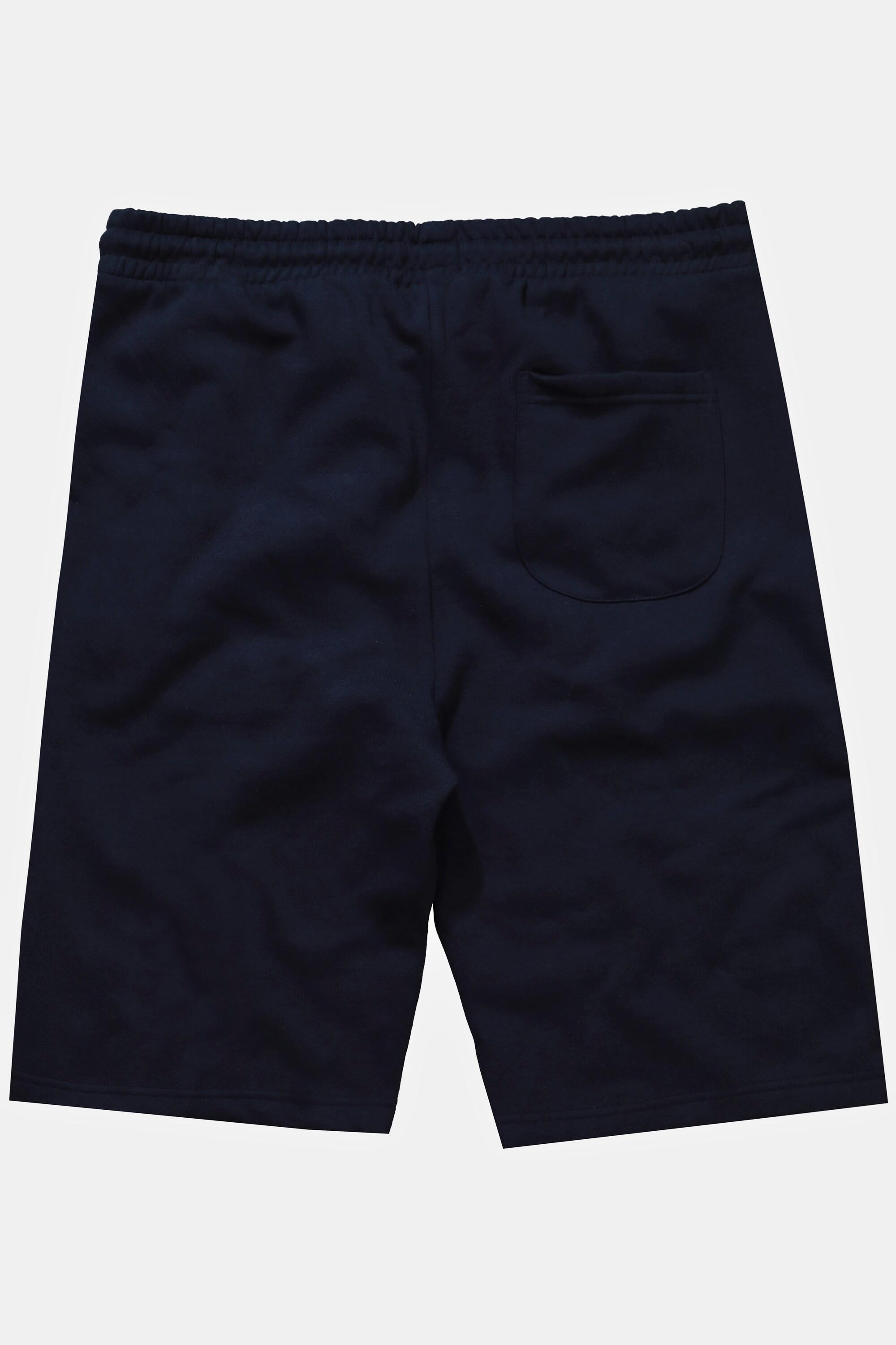 JP1880  Bermuda collection Basic. Short de jogging marine foncé 