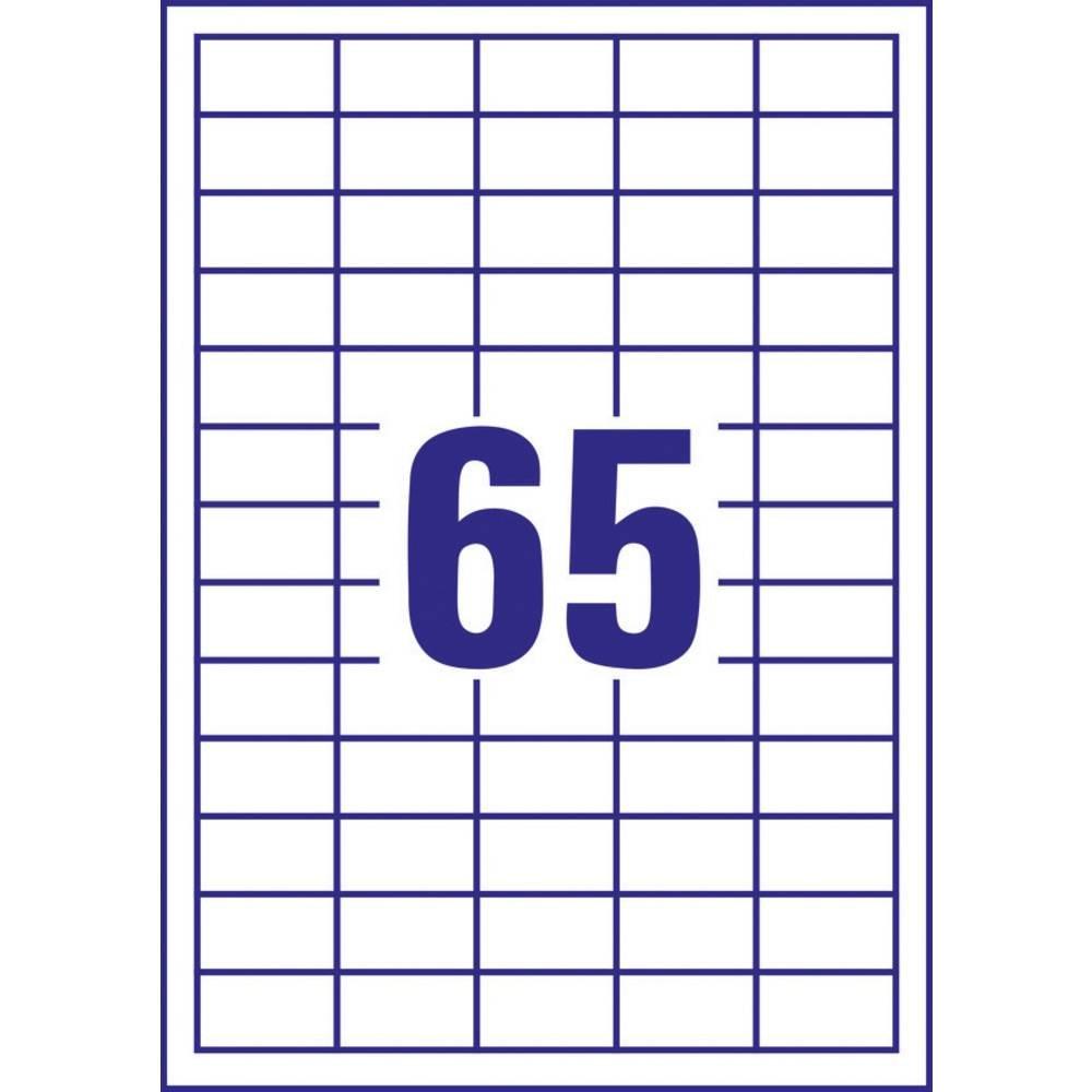 Avery-Zweckform Etiquette universelles Avery Zweckform, 38 x 21.2 mm  