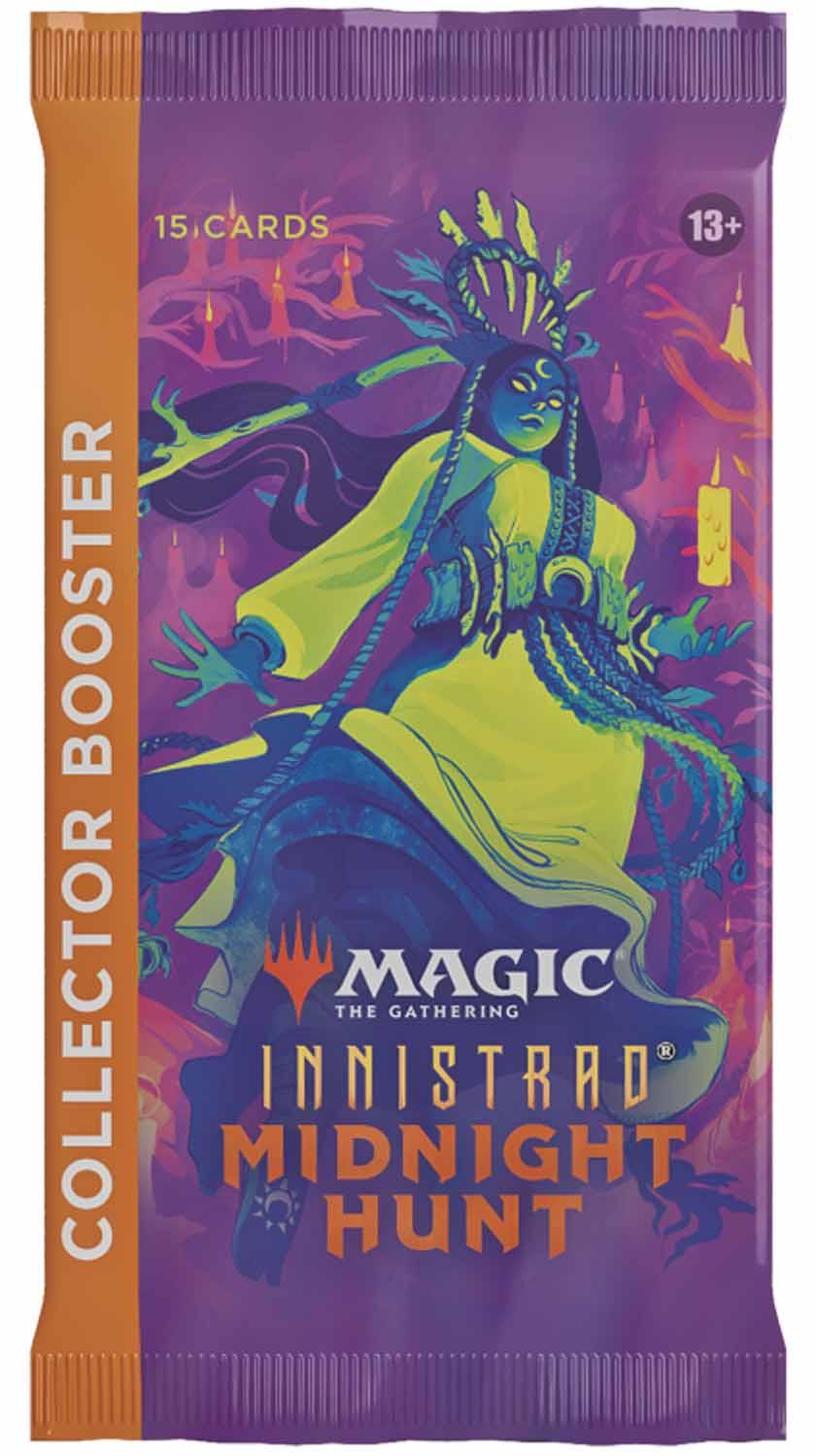 Wizards of the Coast  Innistrad Midnight Hunt Collector Booster Box - Magic the Gathering - EN 