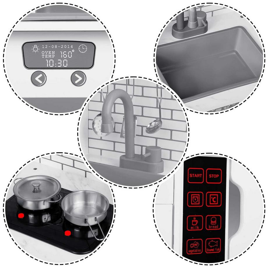 B2X  Holzküche für Kinder RC-846 