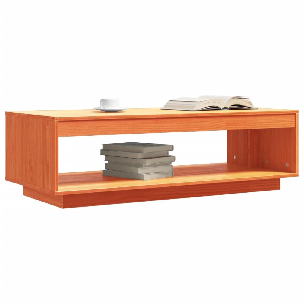 VidaXL Table basse bois de pin  