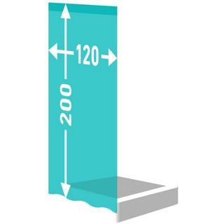 diaqua Duschvorhang Textil Aquatic  