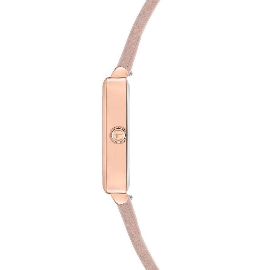 Tamaris  Edgy Leather Horloge 