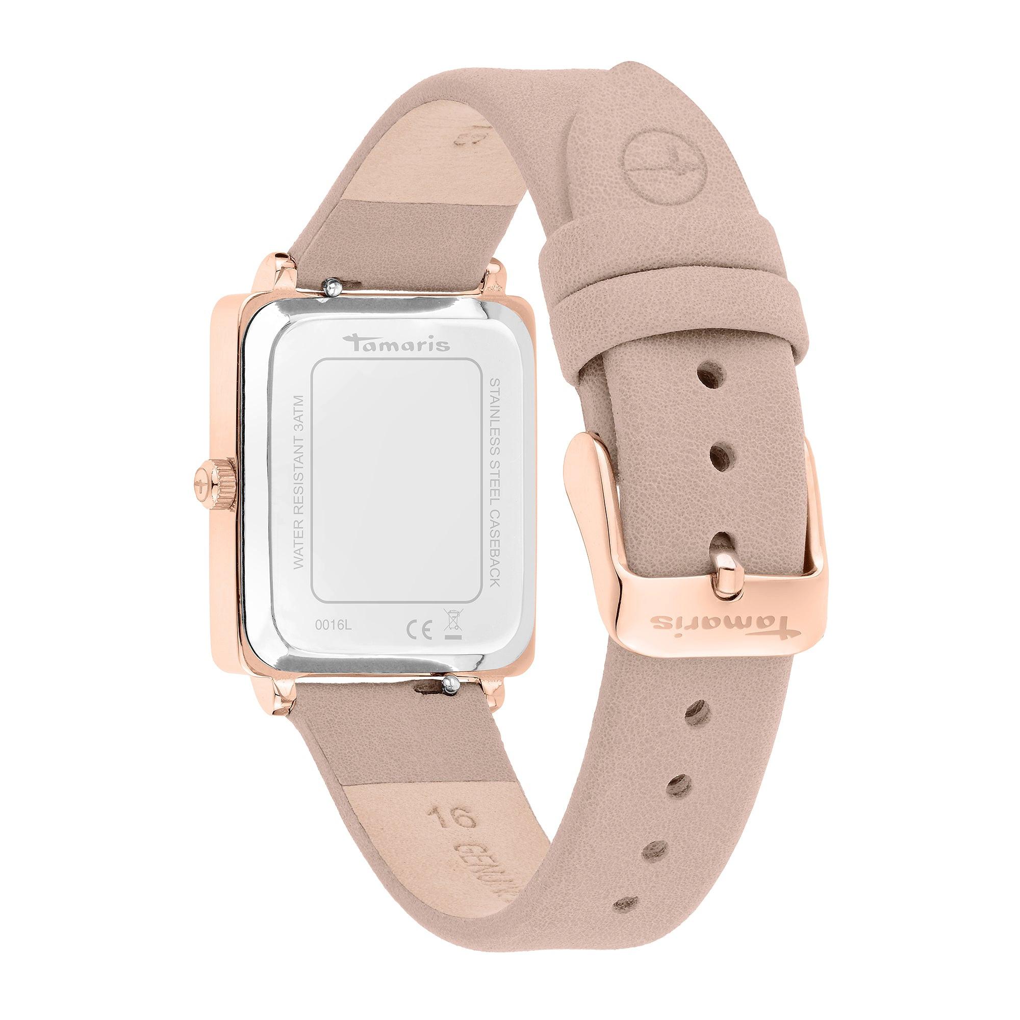 Tamaris  Edgy Leather Armbanduhr 