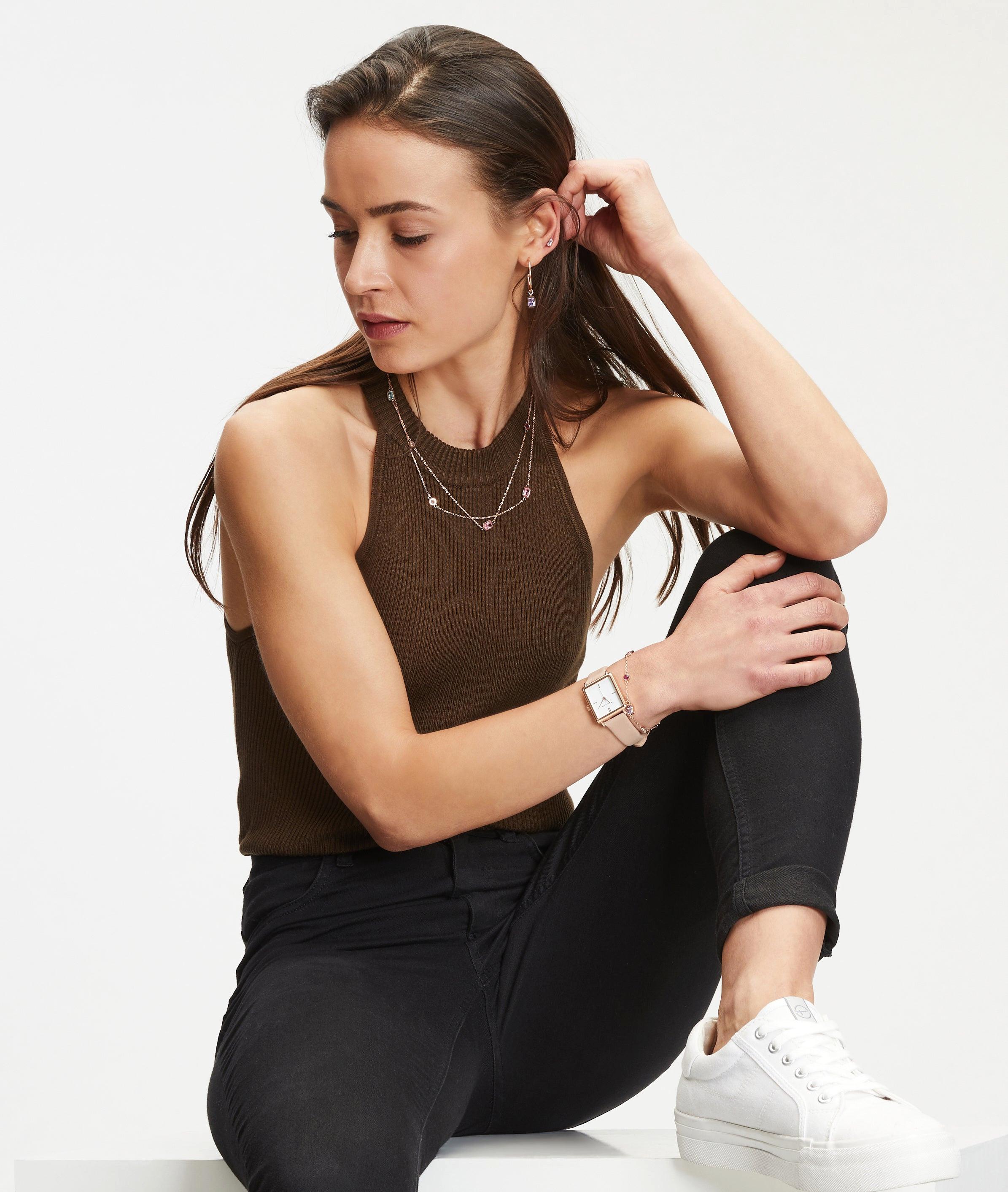 Tamaris  Edgy Leather Armbanduhr 