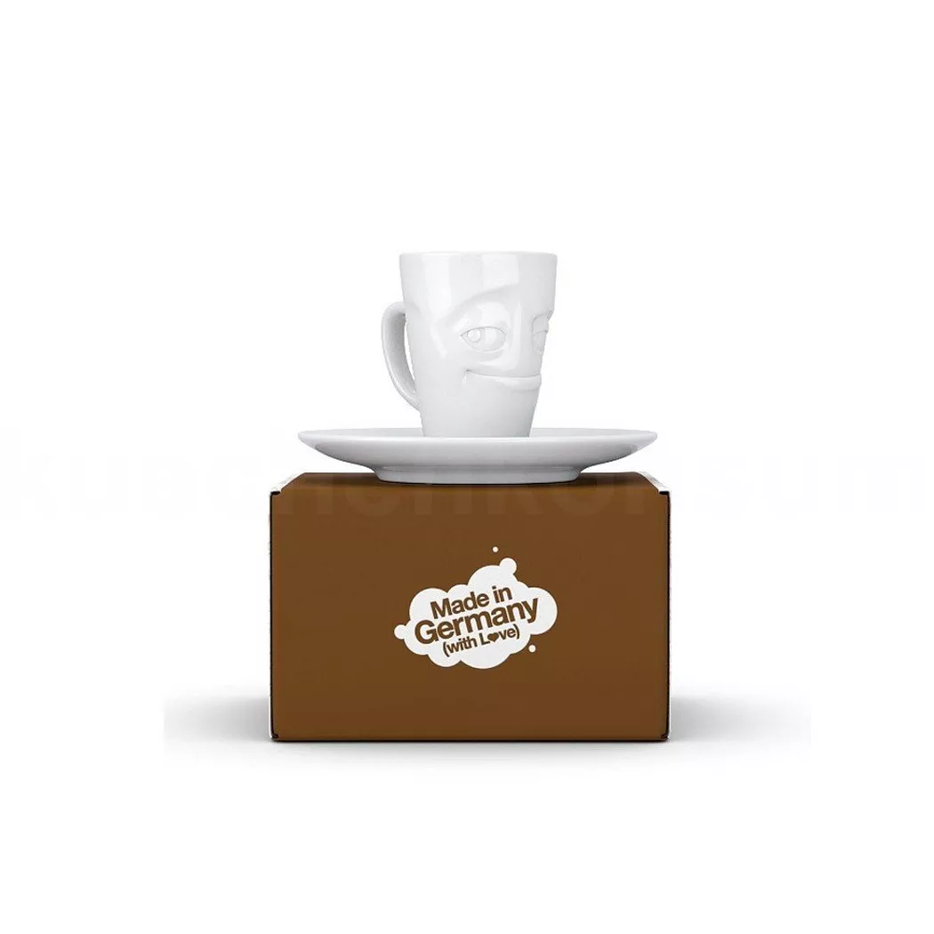 58products - Tasse à anse ENSEMBLE Espresso, 0.08L