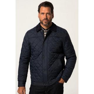 JP1880  Steppjacke, Cordkragen, Zipper 