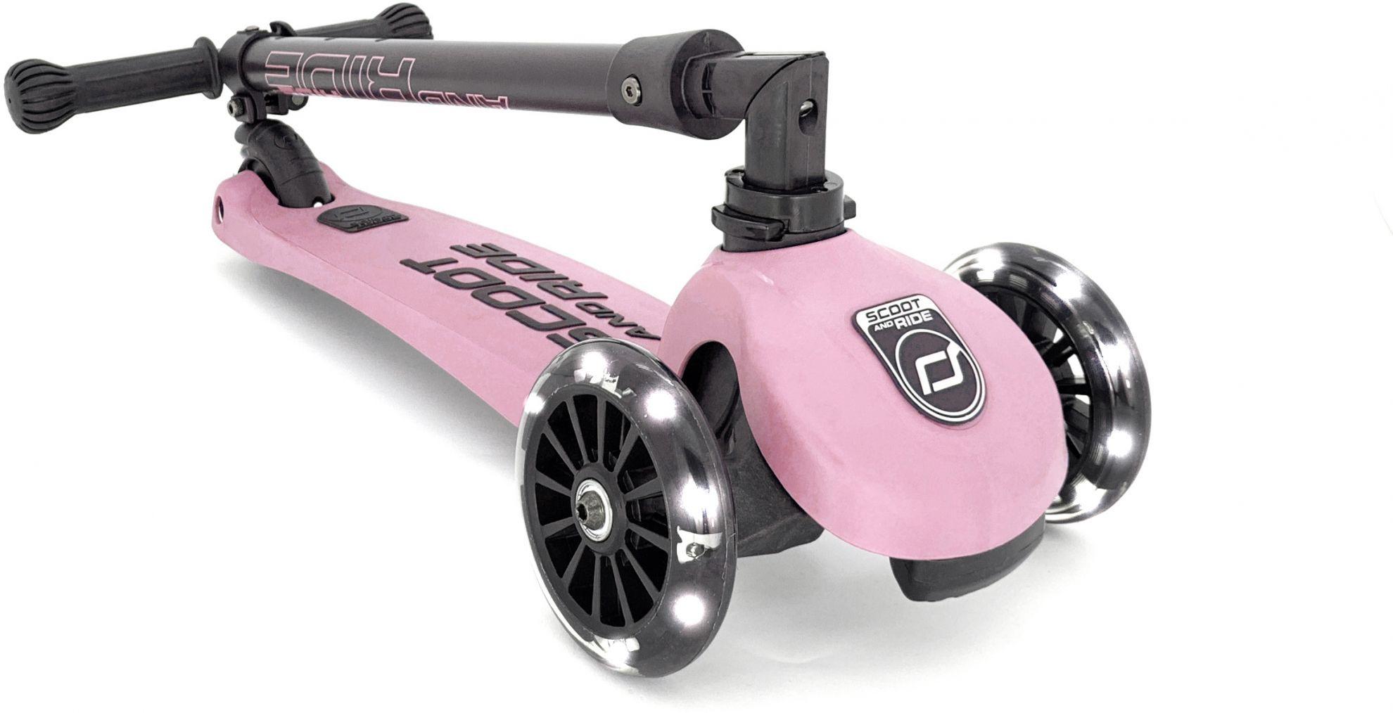 Scoot and Ride  Mini Highwaykick 3 LED Rose 