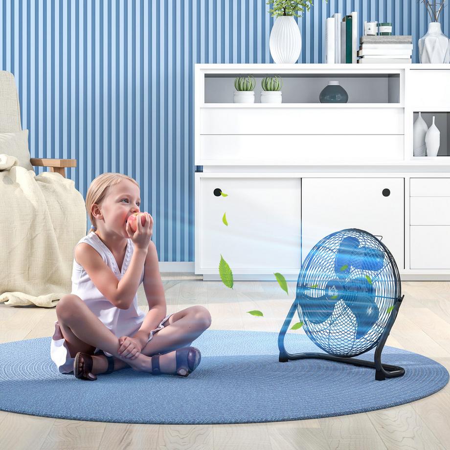 HOMCOM Ventilateur de sol  