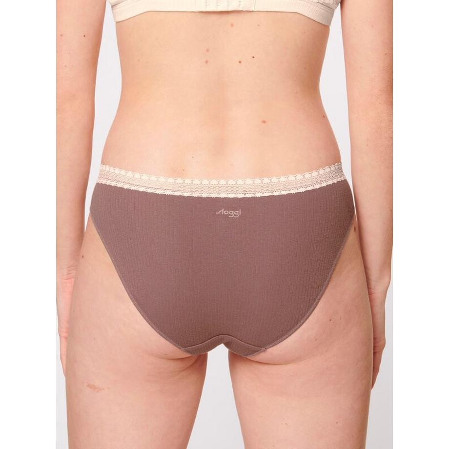 sloggi Go Ribbed Tai Slip Confezione da 2  