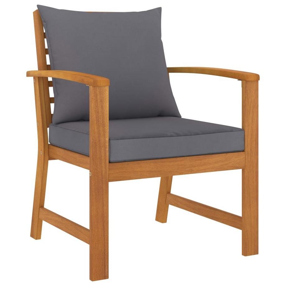 VidaXL Ensemble de salon de jardin bois d'acacia  
