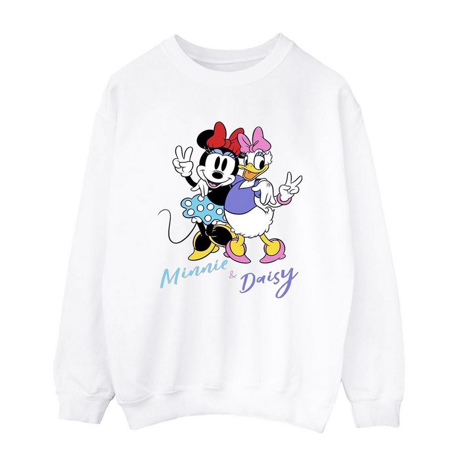 Disney Minnie e Daisy Felpa Girocollo  