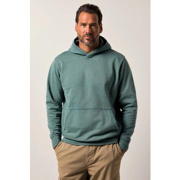 Felpa dal look vintage con cappuccio, fino alla tg. 8XL