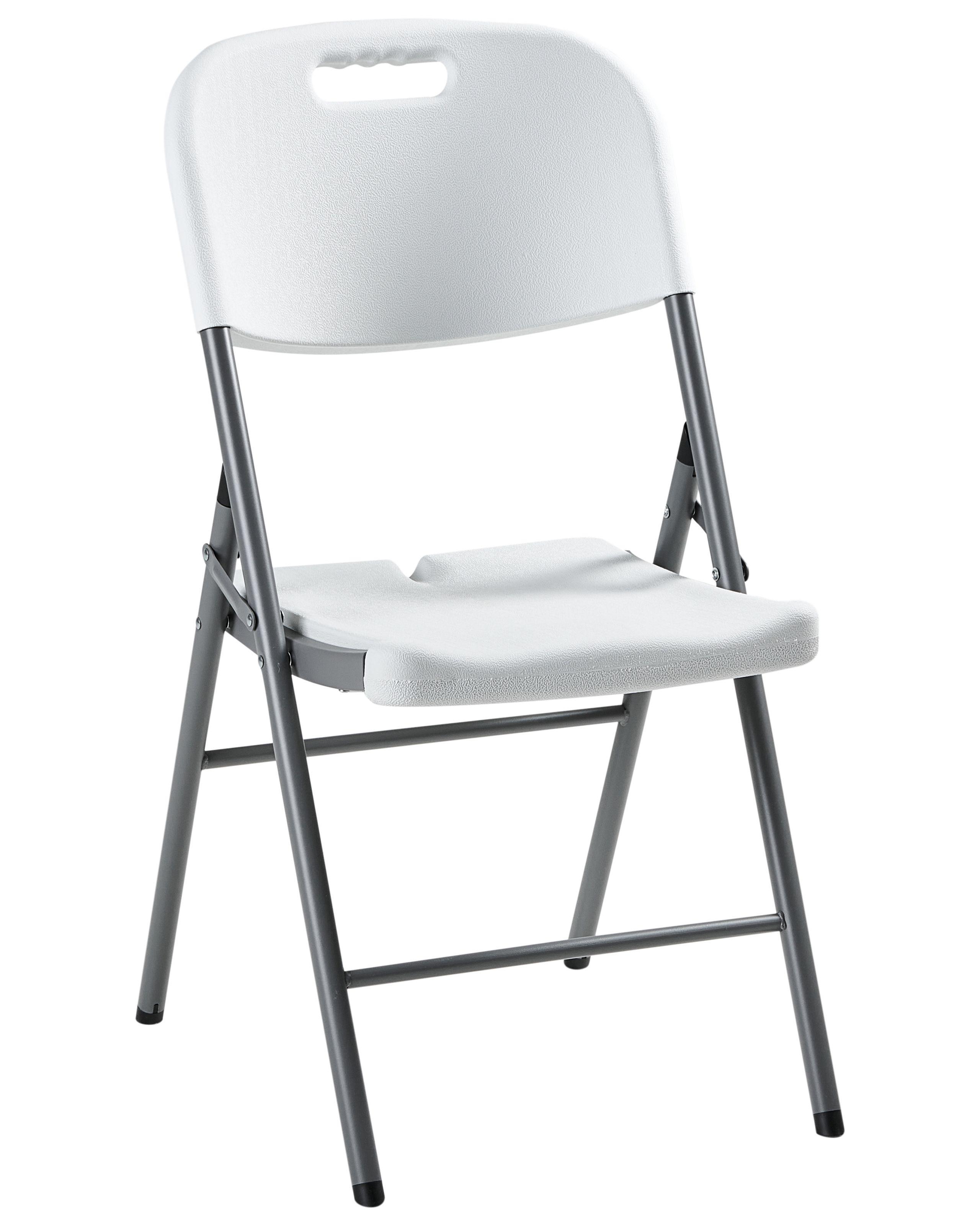Beliani Lot de 2 chaises de jardin en Matière synthétique Moderne CUGNOLI  