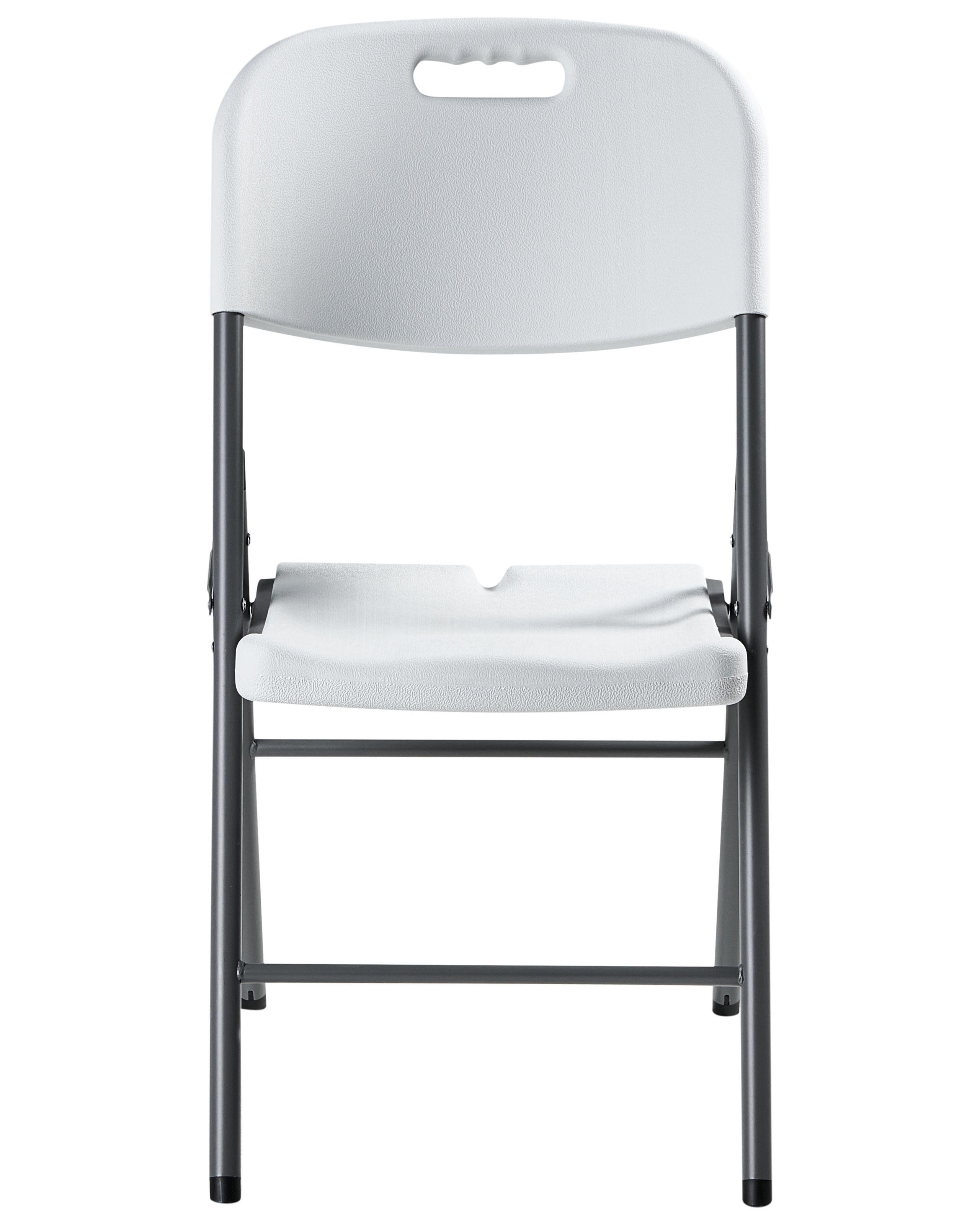 Beliani Lot de 2 chaises de jardin en Matière synthétique Moderne CUGNOLI  