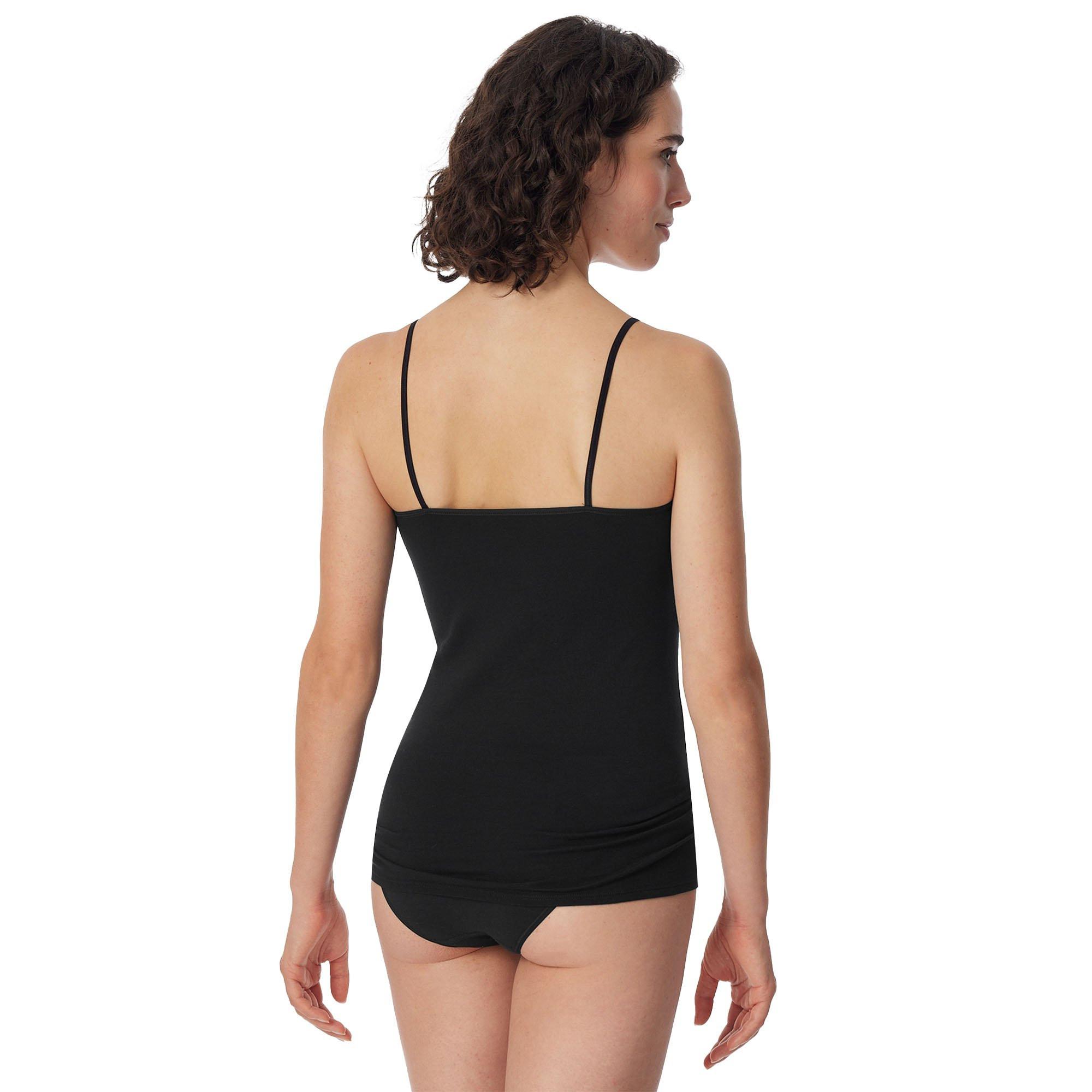 Schiesser Gilet Donne Confezione da 4 Vestibilità confortevole  