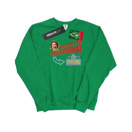 Elf  World's Best Coffee Sweatshirt 