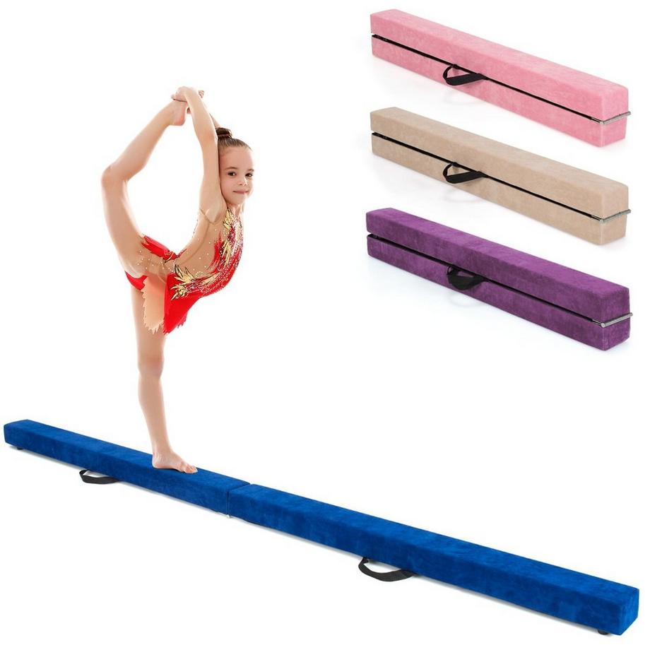 Trave di equilibrio pieghevole per ginnastica