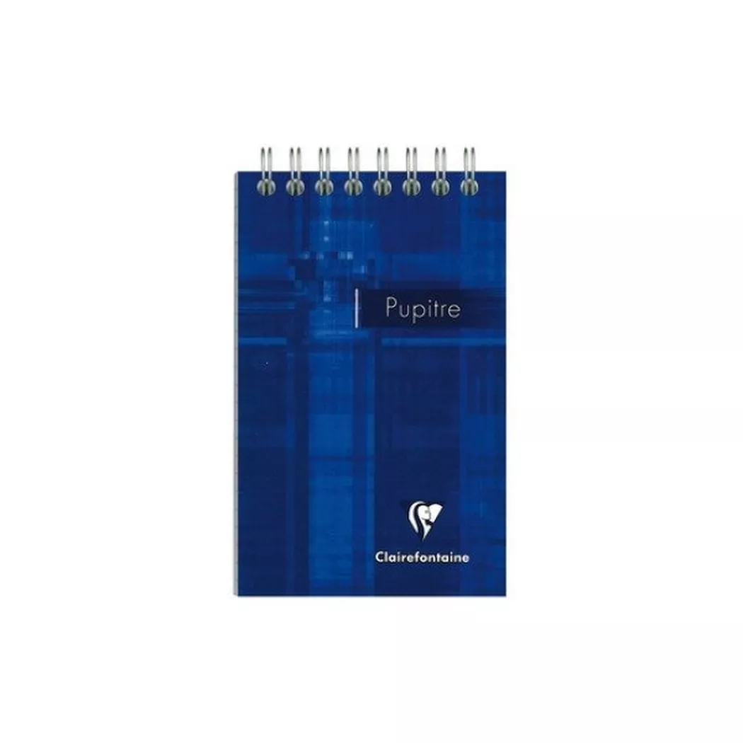 Clairefontaine Spiralnotizblock, 75 x 127 mm, kariert