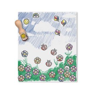 Melissa & Doug Melissa & Doug Timbres Avec Manche En Bois Luxe  